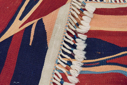 New Handmade Kilim 4'2 x 6'2 feet 127 x 187 cm