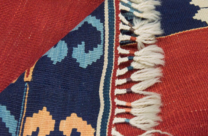 New Handmade Kilim 4'4 x 6'7 feet 133 x 200 cm