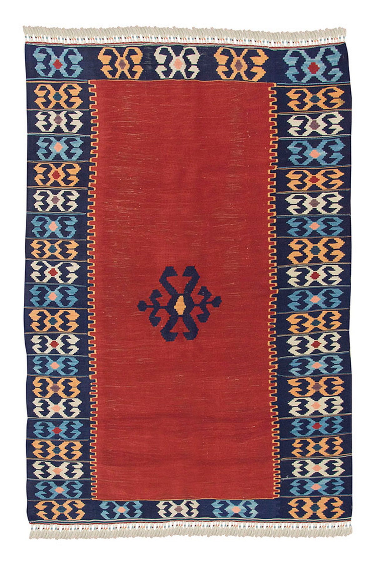 New Handmade Kilim 4'4 x 6'7 feet 133 x 200 cm