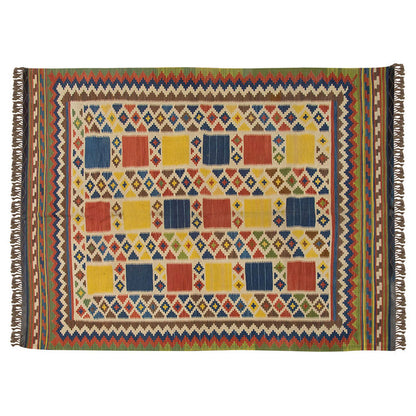 New Handmade Kilim 5'11 x 8'3 feet 180 x 251 cm