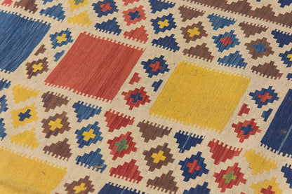 New Handmade Kilim 5'11 x 8'3 feet 180 x 251 cm