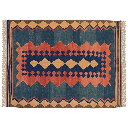 New Handmade Kilim 5'2 x 6'8 feet 158 x 202 cm