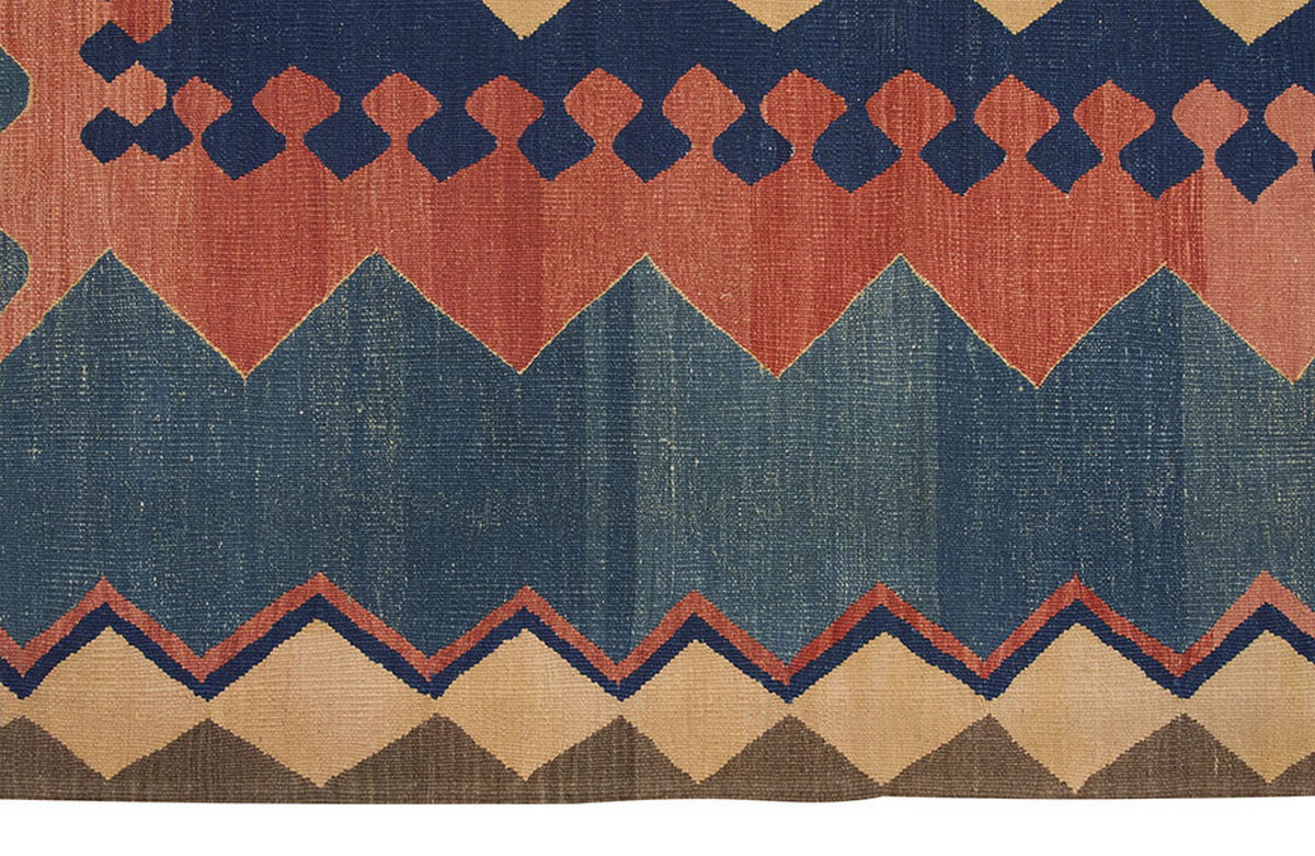 New Handmade Kilim 5'2 x 6'8 feet 158 x 202 cm