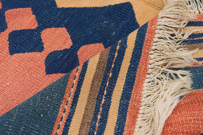 New Handmade Kilim 5'2 x 6'8 feet 158 x 202 cm