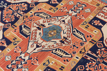 New Handmade Kilim 5'2 x 7 feet 158 x 213 cm