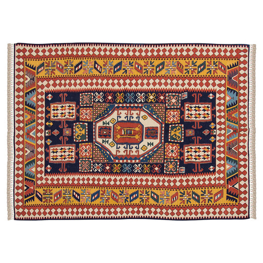 New Handmade Kilim 5'3 x 7'1 feet 161 x 215 cm