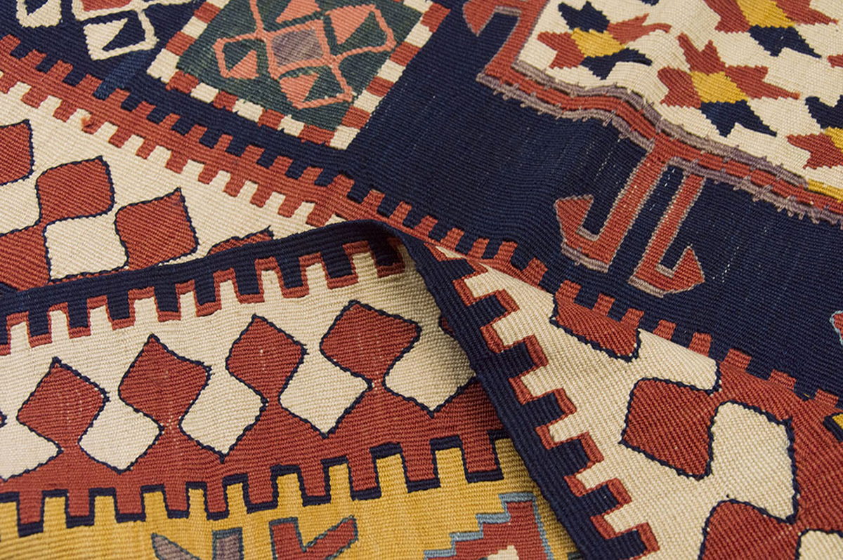 New Handmade Kilim 5'3 x 7'1 feet 161 x 215 cm