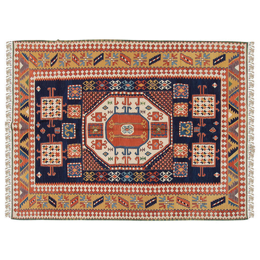 New Handmade Kilim 5'6 x 7'3 feet 168 x 220 cm