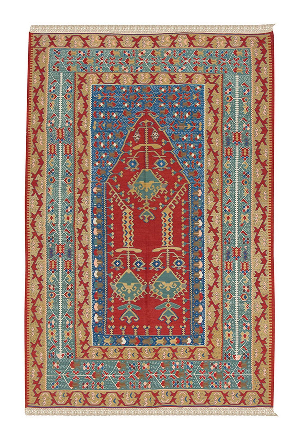 New Handmade Kilim 5 x 7'5 feet 153 x 225 cm