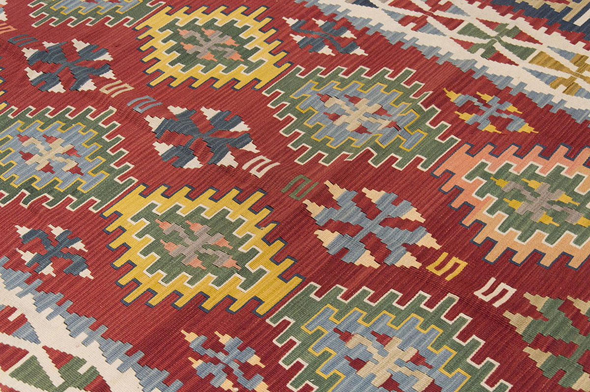 New Handmade Kilim 6'5 x 9'10 feet 195 x 300 cm