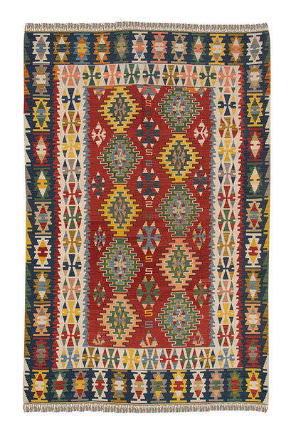 New Handmade Kilim 6'5 x 9'10 feet 195 x 300 cm