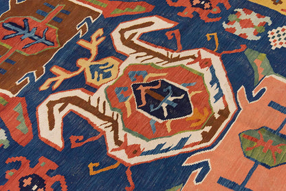 New Handmade Kilim 6'5 x 9'5 feet 195 x 288 cm