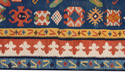 New Handmade Kilim 6'5 x 9'5 feet 195 x 288 cm
