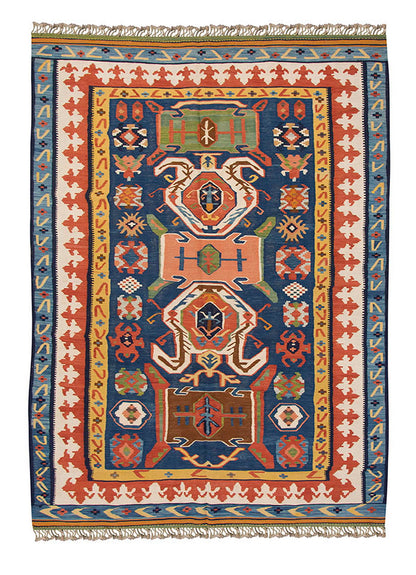 New Handmade Kilim 6'5 x 9'5 feet 195 x 288 cm