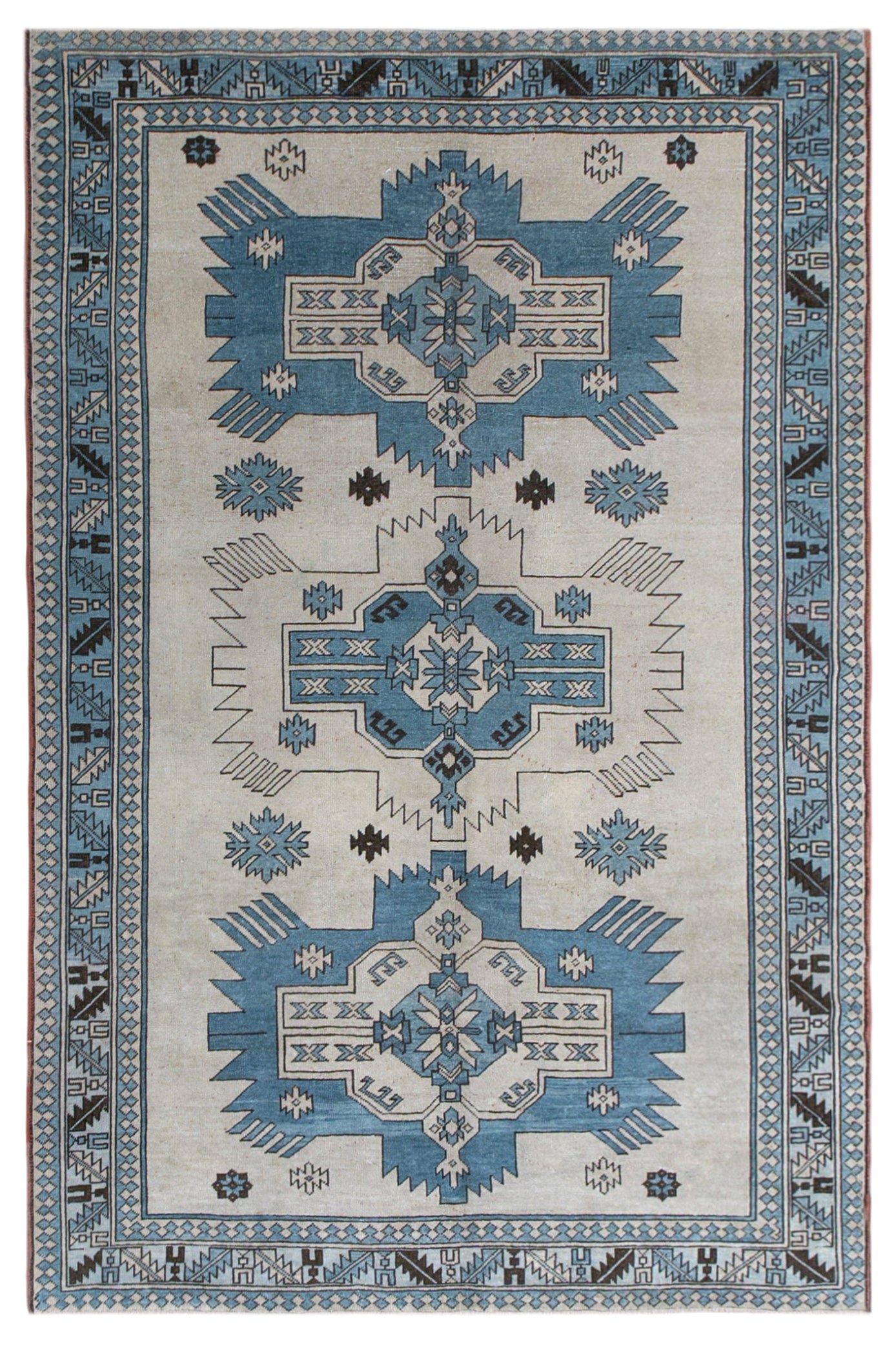 One of a Kind Turkish Rug 6'7" x 10'1" (202x308 cm)