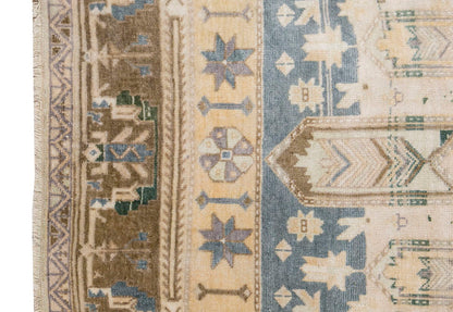 Oushak Rug, 4 x 8'6 feet, 124 x 260 cm Rug