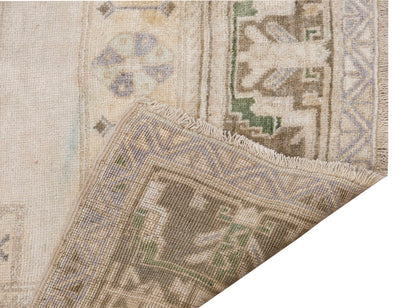 Oushak Rug, 4 x 8'6 feet, 124 x 260 cm Rug