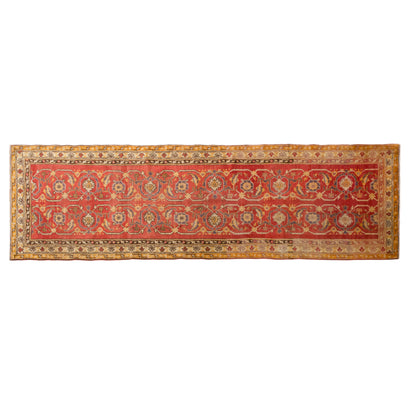 Oushak Runner Rug 95 x 320 cm/3'1 × 10'6 ft