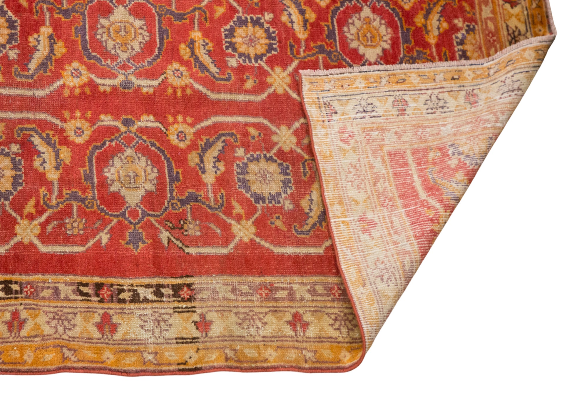 Oushak Runner Rug 95 x 320 cm/3'1 × 10'6 ft
