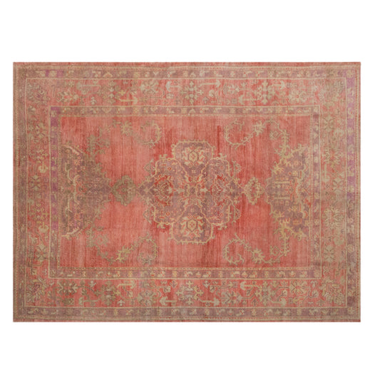 Oversized Vintage Turkish Oushak Rug 247 x 305 cm (8.1 x 10 ft)