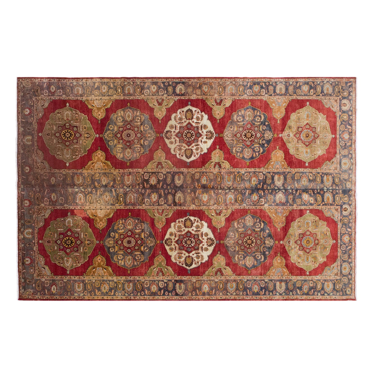 Oversized Vintage Turkish Rug 305 x 475 cm | 10'0" x 15'7" ft