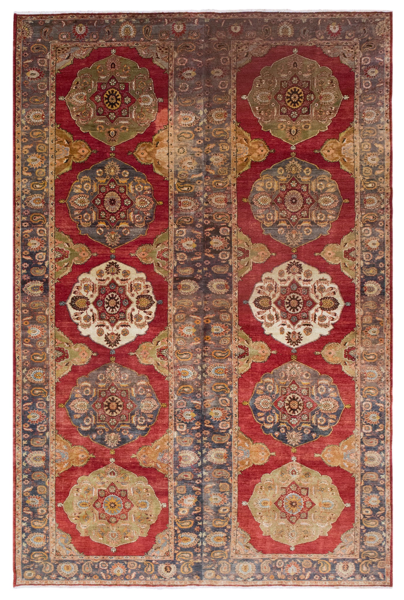 Oversized Vintage Turkish Rug 305 x 475 cm | 10'0" x 15'7" ft