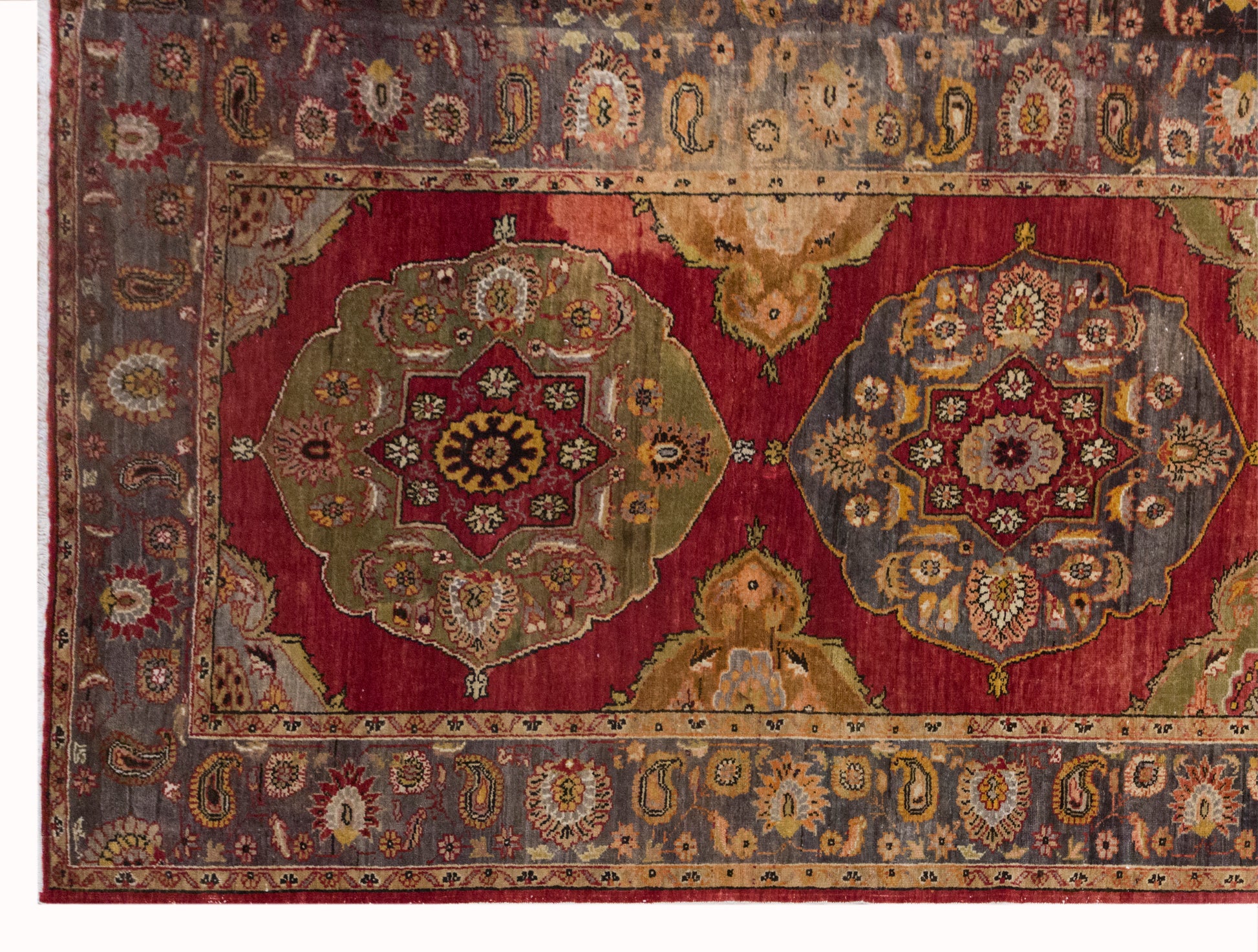 Oversized Vintage Turkish Rug 305 x 475 cm | 10'0" x 15'7" ft