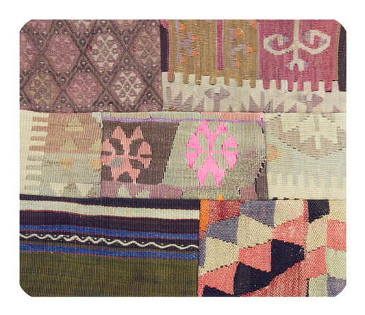Patchwork Rug Pillow-2-5