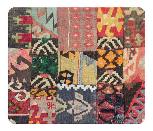 Patchwork Rug Pillow-2-6