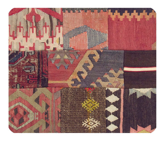 Patchwork Rug Pillow-2-7
