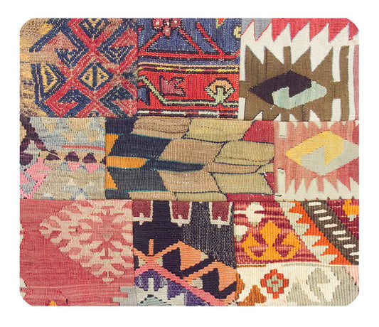 Patchwork Rug Pillow-2-9
