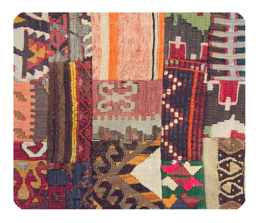 Patchwork Rug Pillow-2-24