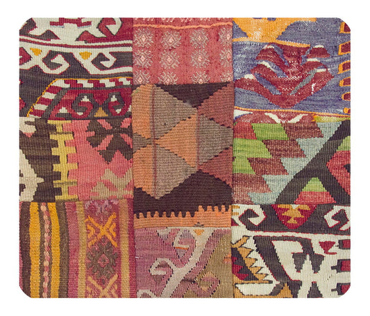Patchwork Rug Pillow-2-30