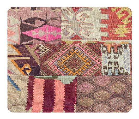 Patchwork Rug Pillow-2-38