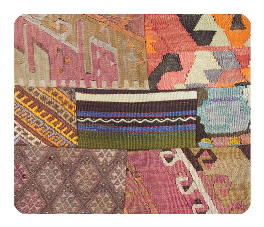 Patchwork Rug Pillow-2-52