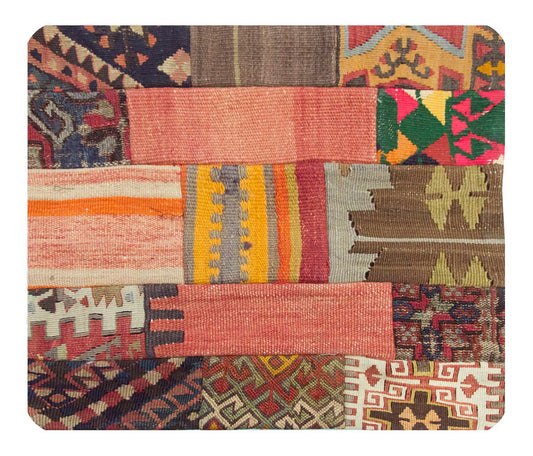 Patchwork Rug Pillow-3-1