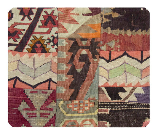Patchwork Rug Pillow-3-32