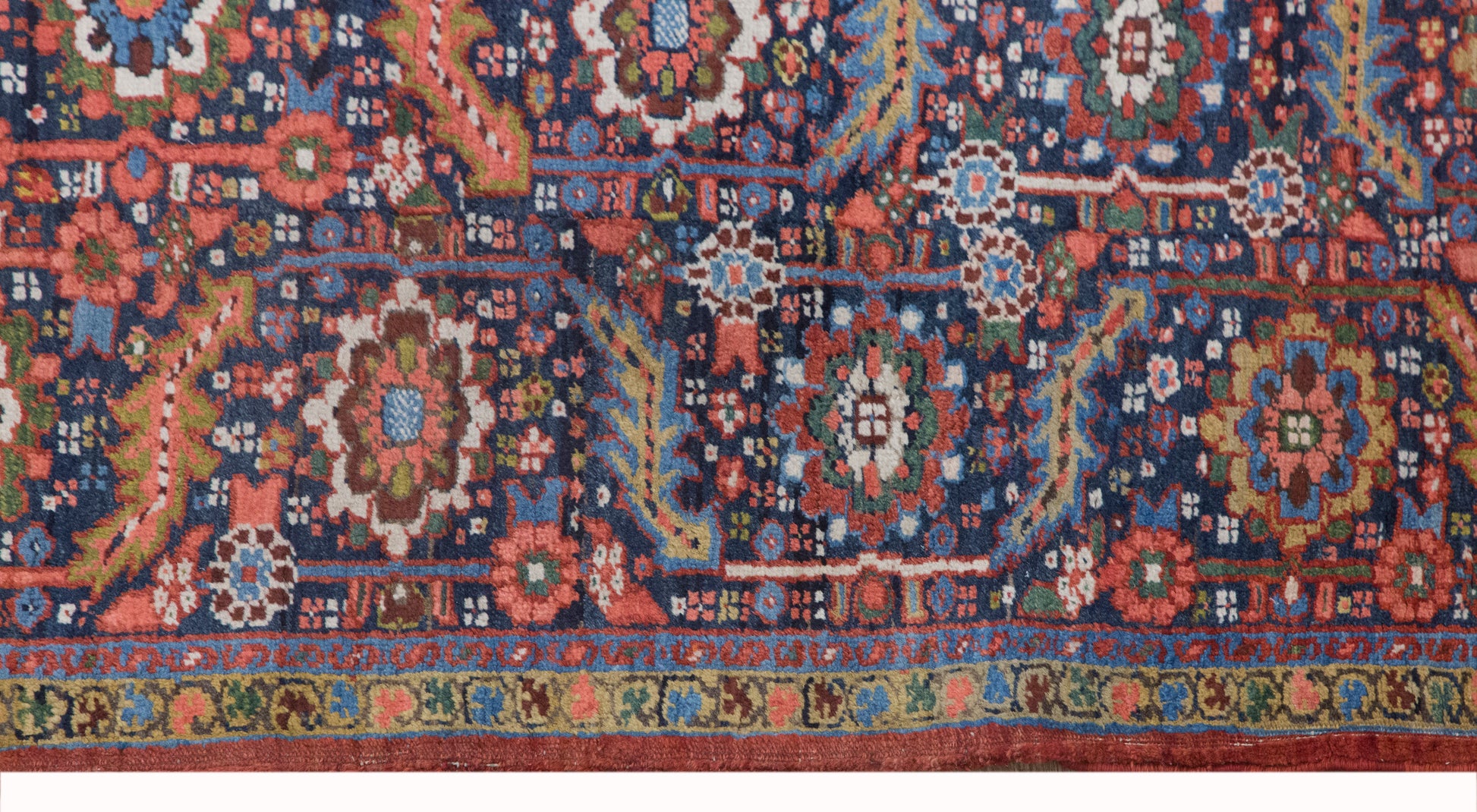Rare Extra Long Vintage Oushak Runner Rug, 2'7" x 14'11" ft / 78 x 455 cm