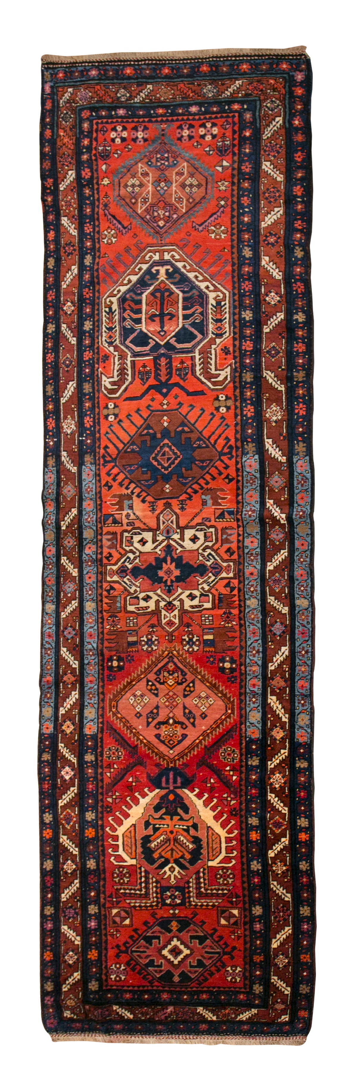 Runner Rug", Turkish Rug, 3'7 x 13'7 feet & 108 x 415 cm