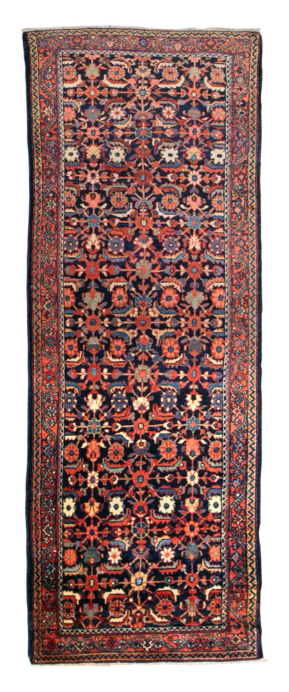 Runner Rug", Turkish Rug, Antique Rug,  3'2 x 9'11 feet & 98 x 302 cm