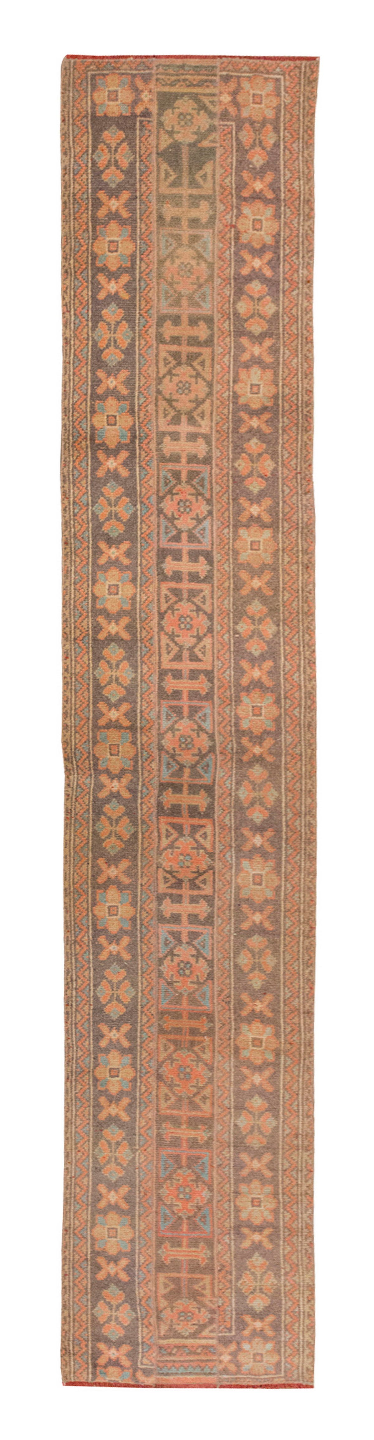 Runner Rug 1'11" x 10'11" feet 58 x 334 cm