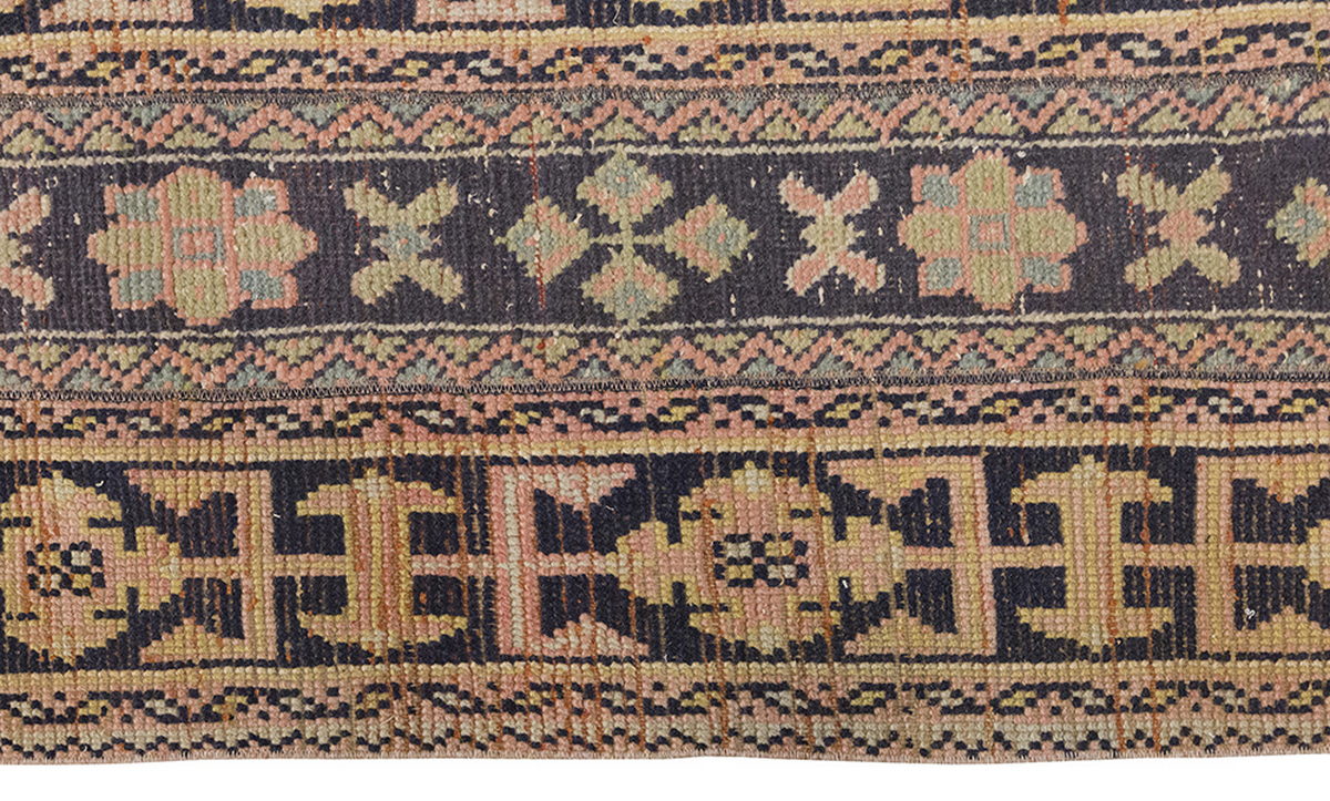 Runner Rug 2'1" x 11'11" feet 64 x 362 cm