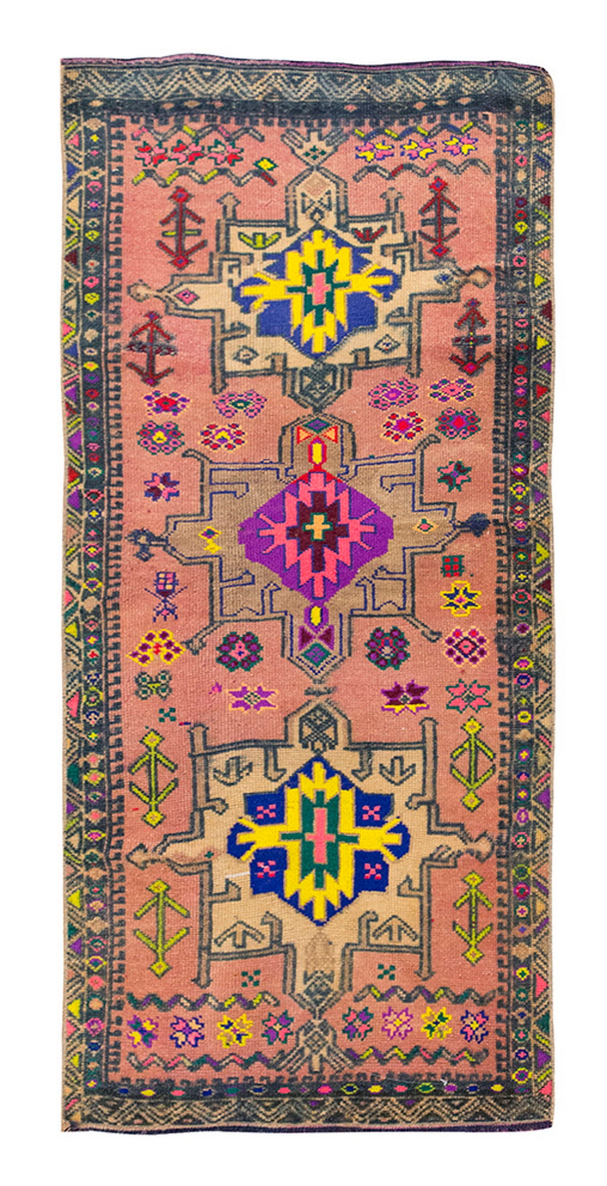 Runner Rug 2'10" x 6'7" feet 86 x 200 cm