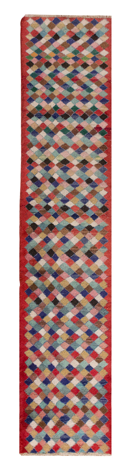 Runner Rug 2'4" x 10'5" feet 70 x 318 cm