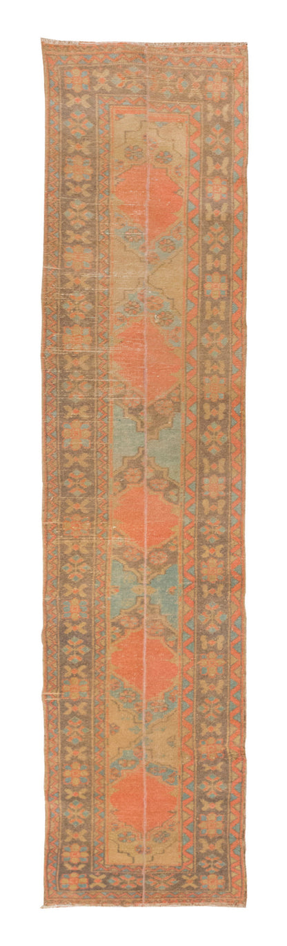 Runner Rug 2'4" x 11'7" feet 70 x 352 cm