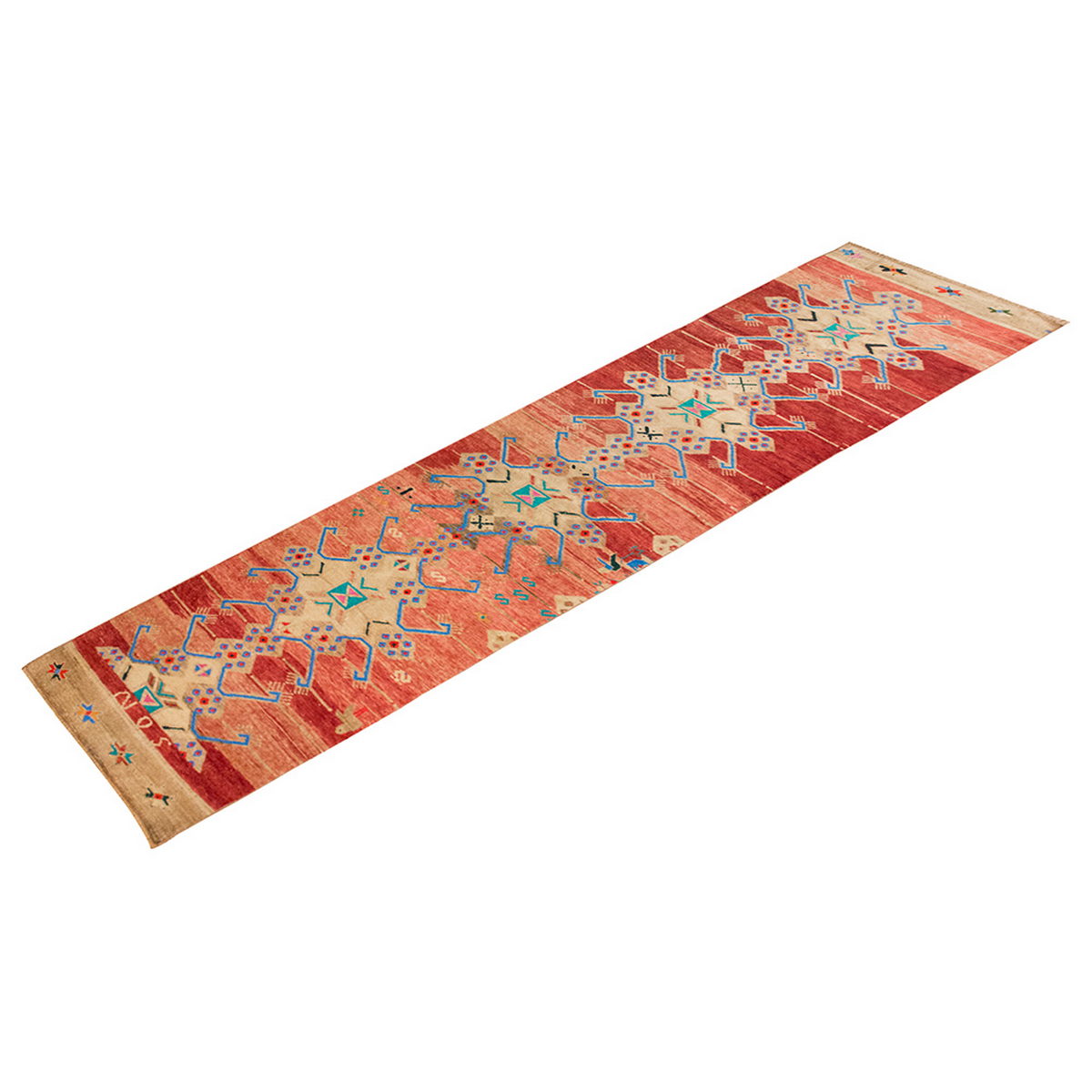 Runner Rug 2'8" x 11'7" feet 82 x 354 cm