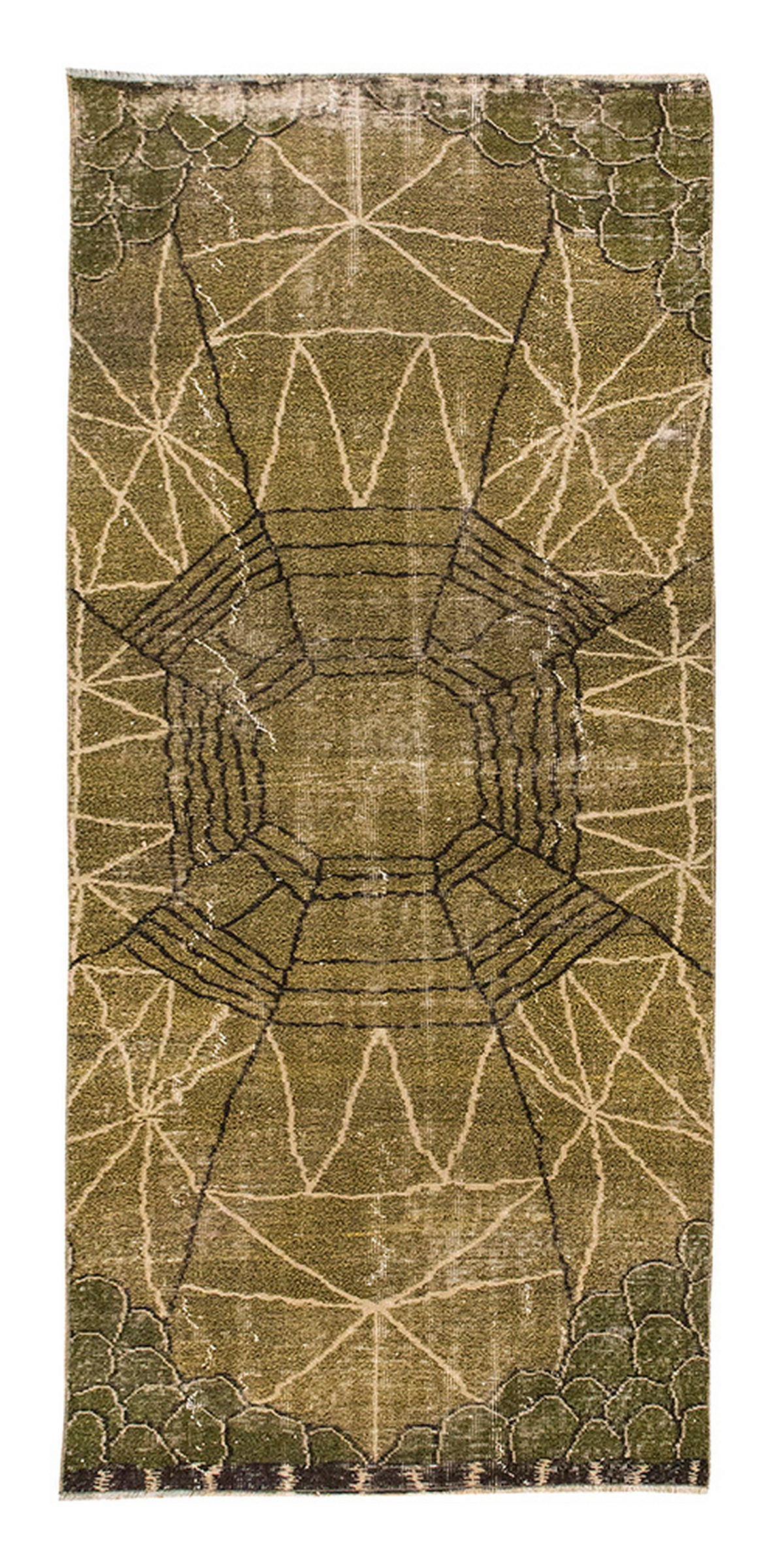 Runner Rug 3'4" x 8'4" feet 101 x 253 cm