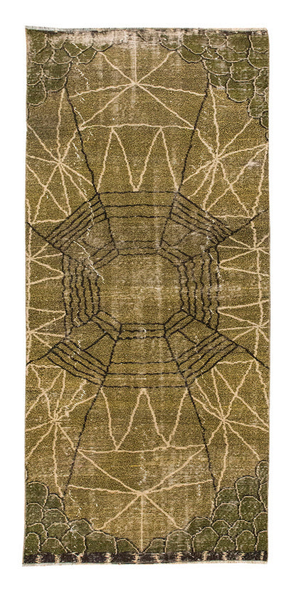 Runner Rug 3'4" x 8'4" feet 101 x 253 cm