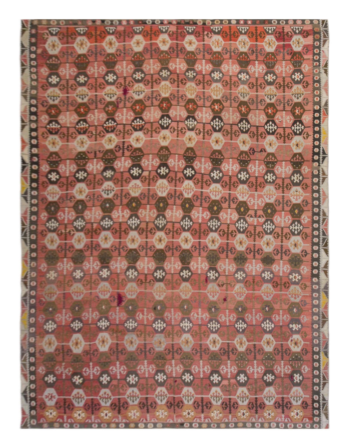 Şarkışla tribal kilim, 10x12 ft kilim, 290x376 cm