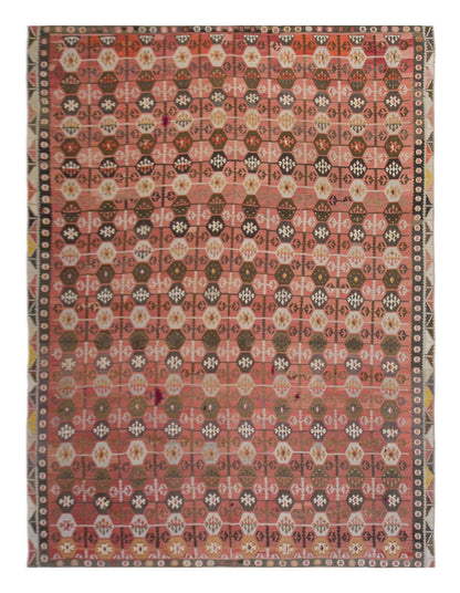 Şarkışla tribal kilim, 10x12 ft kilim, 290x376 cm